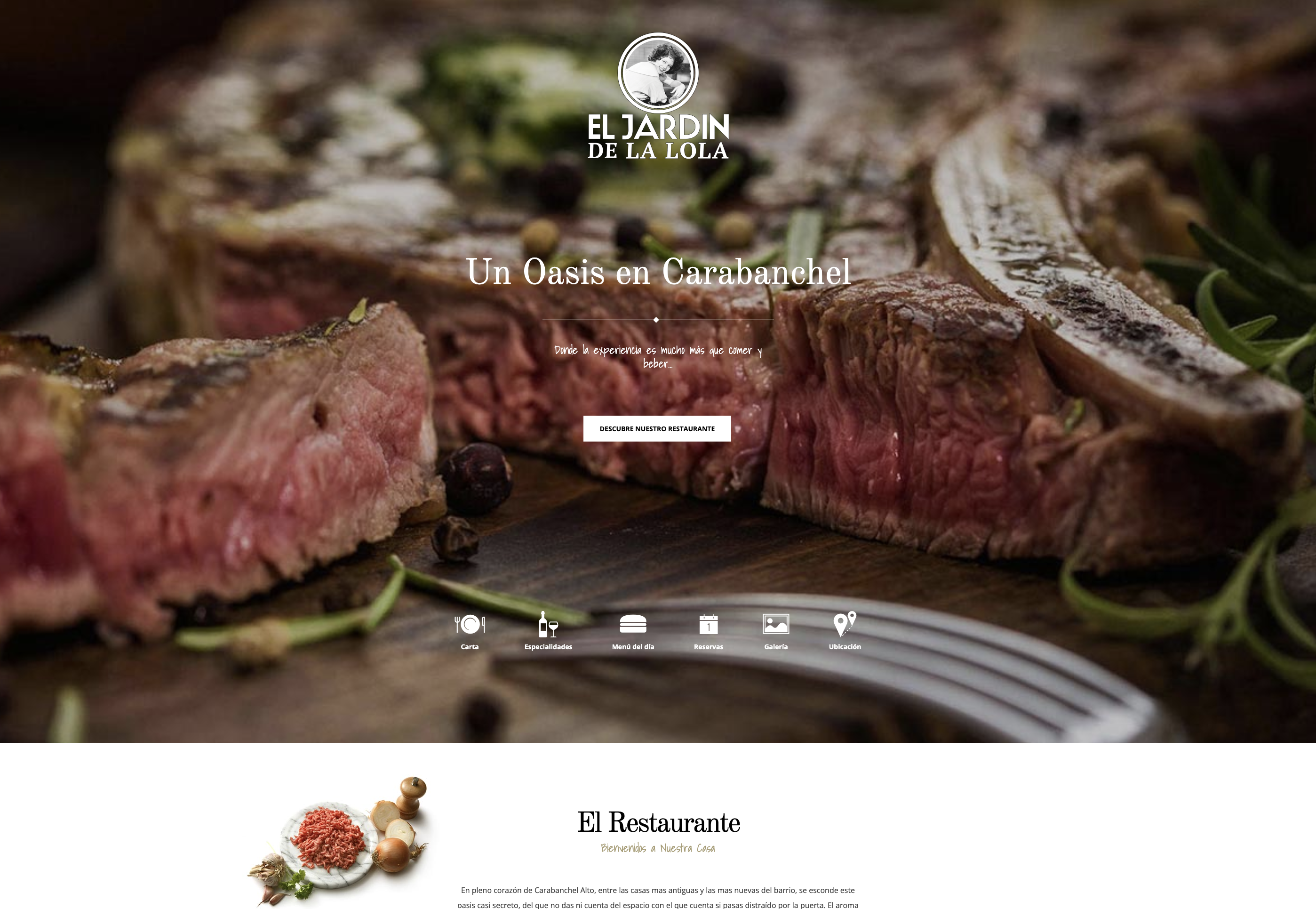 A site for having a real good time enjoying real good meats.